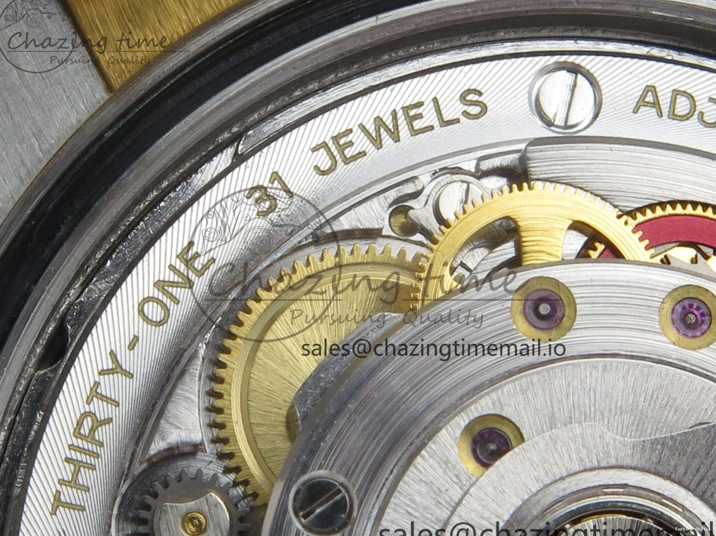 0101 TravelReady DateJust 36 SS YG ARF 1:1 Best Edition 904L Steel White Dial YG Roman on Oyster Bracelet SH 99